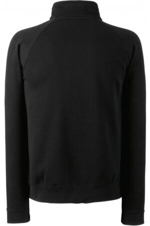 SC165 Premium Zip Neck Sweat Black