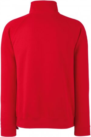 SC165 Premium Zip Neck Sweat Red