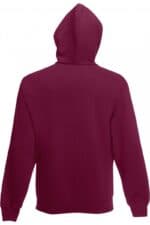 Classic Hooded Sweat Burgundy