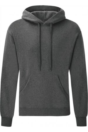 Classic Hooded Sweat Dark Heather Grey