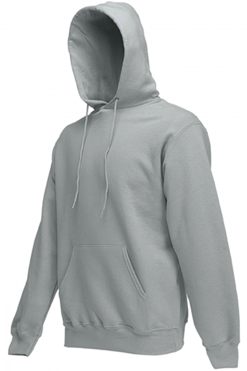 Classic Hooded Sweat Heather Grey