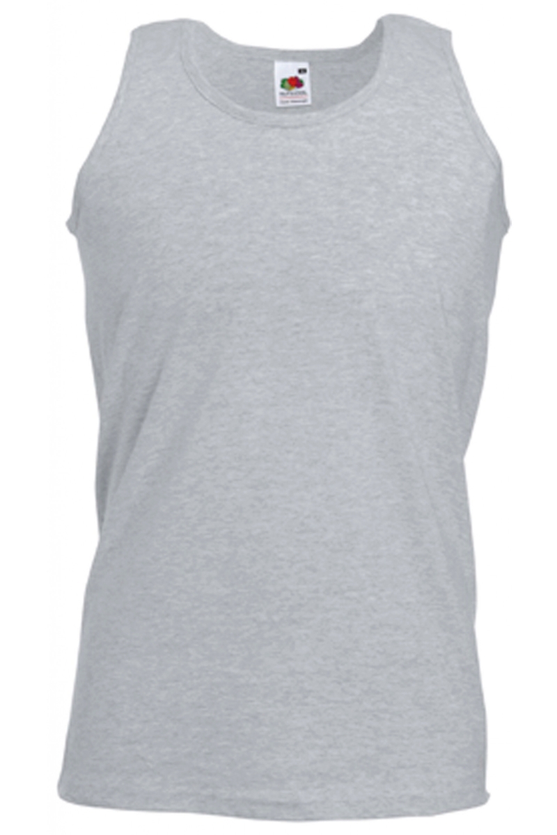 SC294 Valueweight Athletic Vest Heather Grey