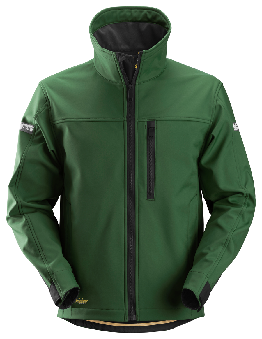 1200 Softshell Jack Groen