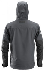 1229 Softshell met Kap Staal Grijs