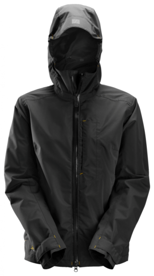 1367 Dames Waterproof Shell Jacket Zwart