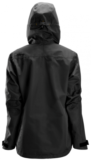 1367 Dames Waterproof Shell Jacket Zwart