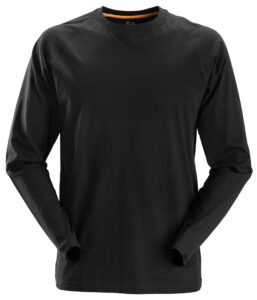 2410 T-shirt Lange Mouw Zwart (OUT) 2496 vervanger