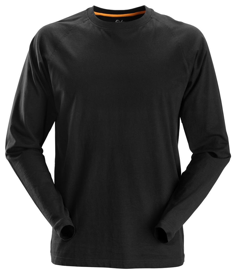 2410 T-shirt Lange Mouw Zwart (OUT) 2496 vervanger