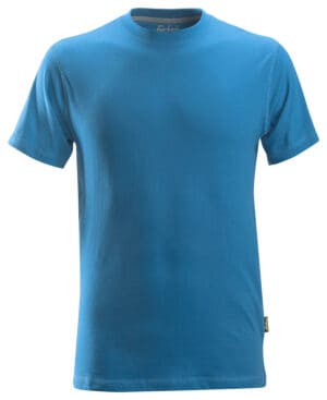 2502 T-Shirt Korte Mouw Oceaan blauw