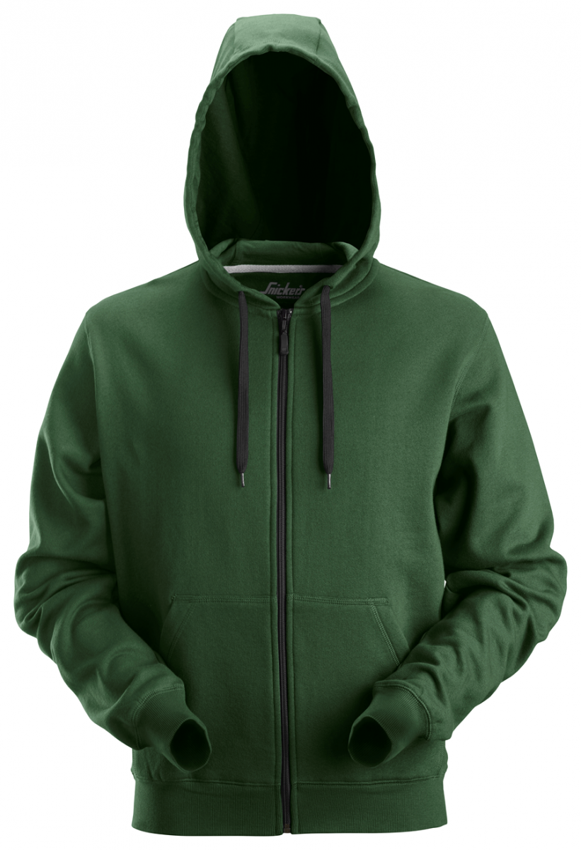 2801 Classic Zip Hoodie Groen