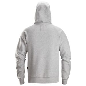 2845 Logo Hoodie Gemeleerd Grijs