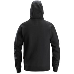 2846 Logo Full-Zip Hoodie Zwart