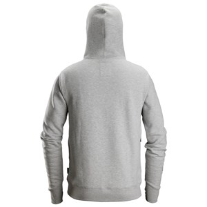 2890 Hoodie met volledige rits Grijs