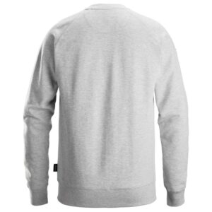 2892 Logo Sweatshirt Gemeleerd Grijs