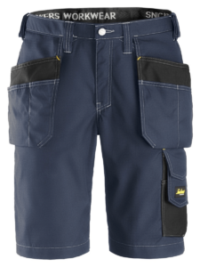 3023 Rip-Stop Werkshort met Holsterzakken Donker Blauw