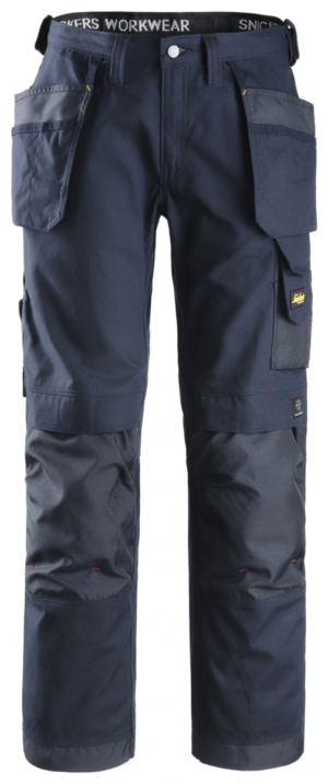 3214 Canvas+ Werkbroek met Holsterzakken Donker Blauw