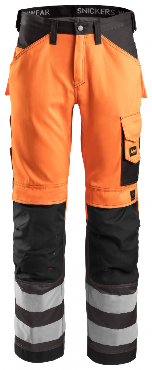 3333 High-Vis Werkbroek Klasse 2 Oranje/Grijs