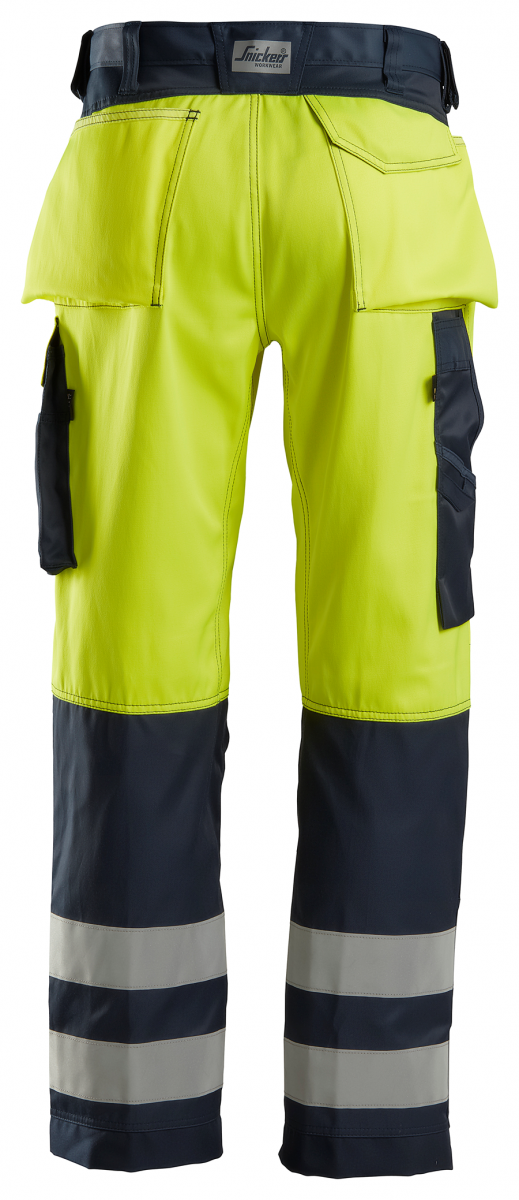 3333 High-Vis Werkbroek Klasse 2 Geel/Navy