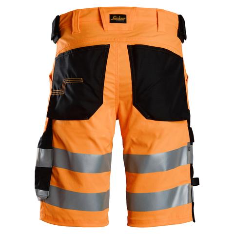 6136 High-Vis Stretch Werkshort Klasse 1 Oranje