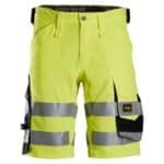 6136 High-Vis Stretch Werkshort Klasse 1 Geel