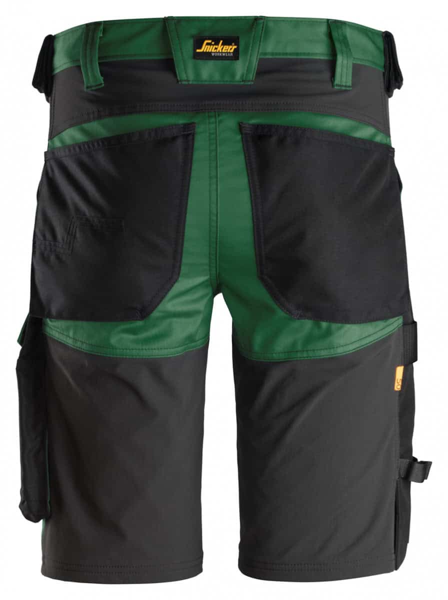 6143 Stretch Werkshort Groen