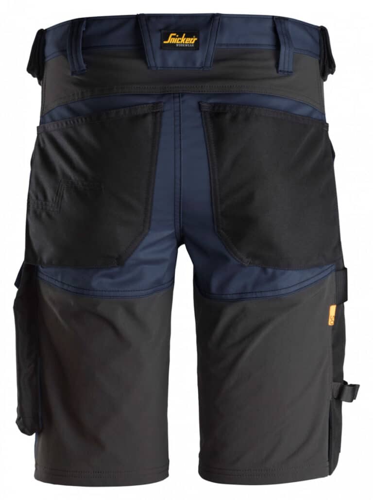6143 Stretch Werkshort Donker Blauw