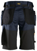6151 Stretch Werkshort met Holsterzakken Navy