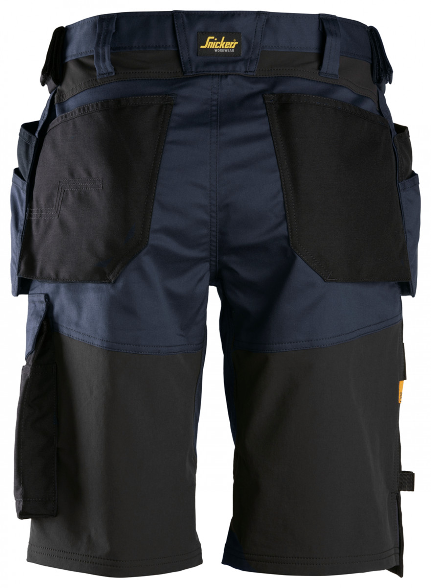 6151 Stretch Werkshort met Holsterzakken Navy