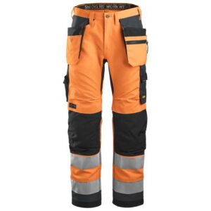 6230 High-Vis Werkbroek +HP Klasse 2 Fluo Oranje/Grijs