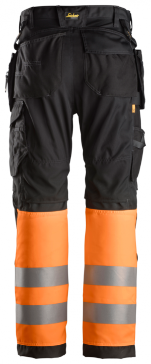 6233 High-Vis Werkbroek+ HP Klasse 2 Zwart/Oranje