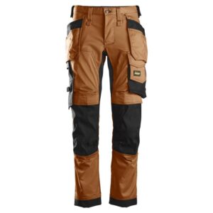 6241 Stretch Werkbroek met Holsterzakken Bruin