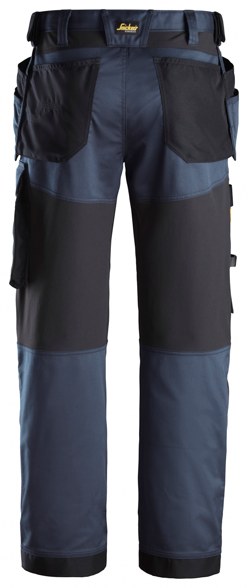 6251 Stretch Werkbroek Loose Fit met Holsterzakken Donker Blauw