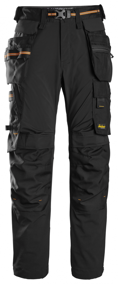 6515 GORE-TEX + Windstop Werkbroek met Holsterzakken Zwart