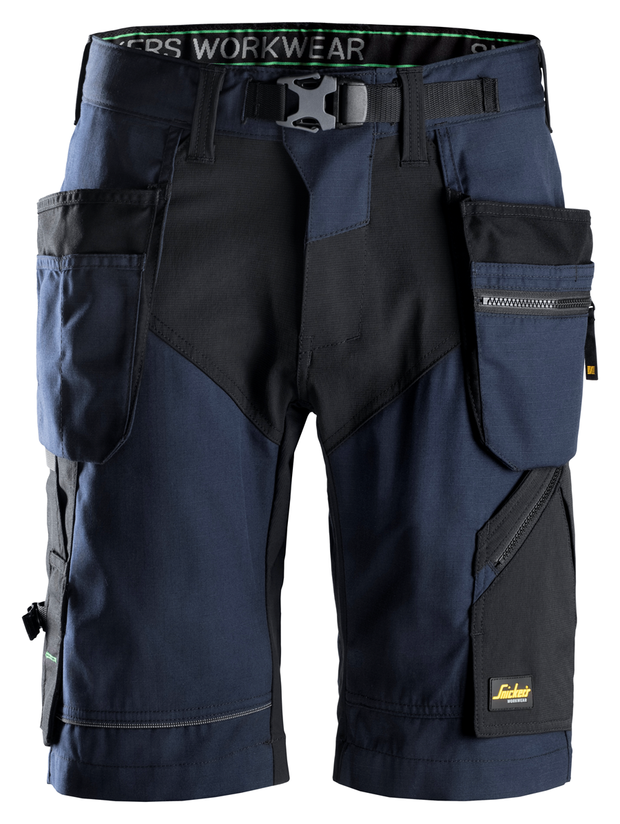 6904 FlexiWork Werkshort met Holsterzakken Navy