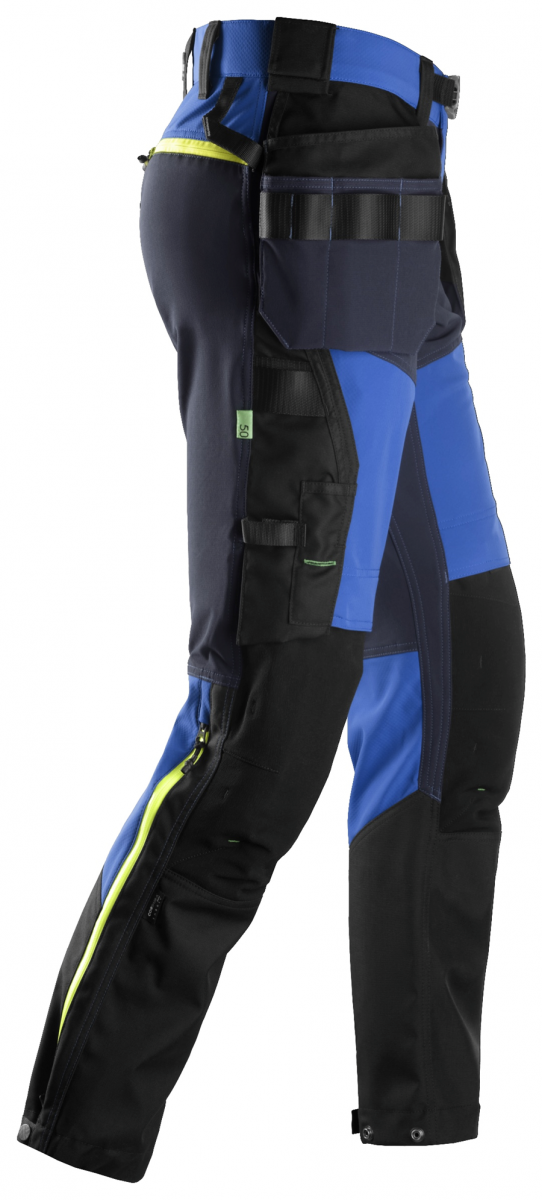 6940 Softshell Stretch Werkbroek met Holsterzakken Blauw