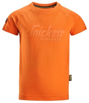 7514 Junior Logo T-Shirt Oranje