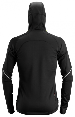 8002 Polar Stretch Hoodie Full-Zip Zwart