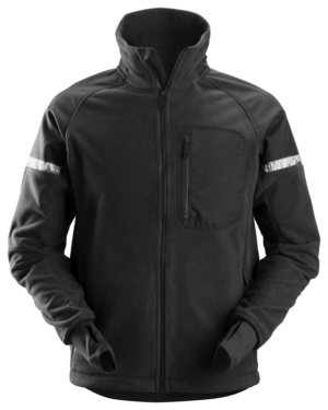 8005 Windproof Fleece Jack Zwart