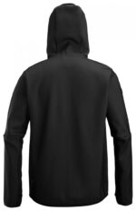 8044 Flexi Tussenlaag Hoodie met Rits Zwart