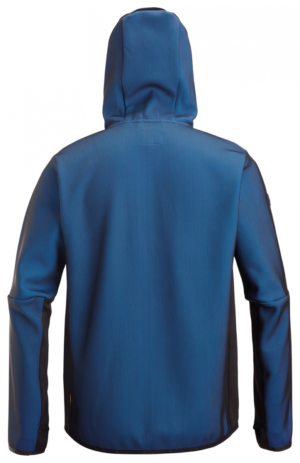 8044 Flexi Tussenlaag Hoodie met Rits Blauw