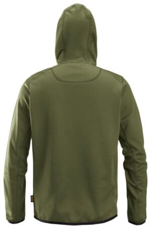 8058 Allround Fleece Hoodie Khaki
