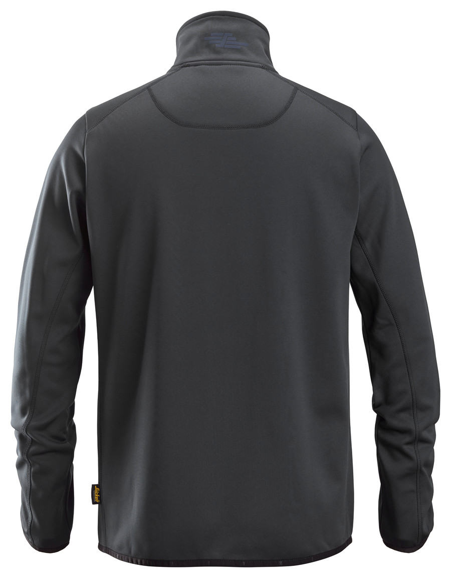 8059 Allround Fleece Jack met Rits Staal Grijs
