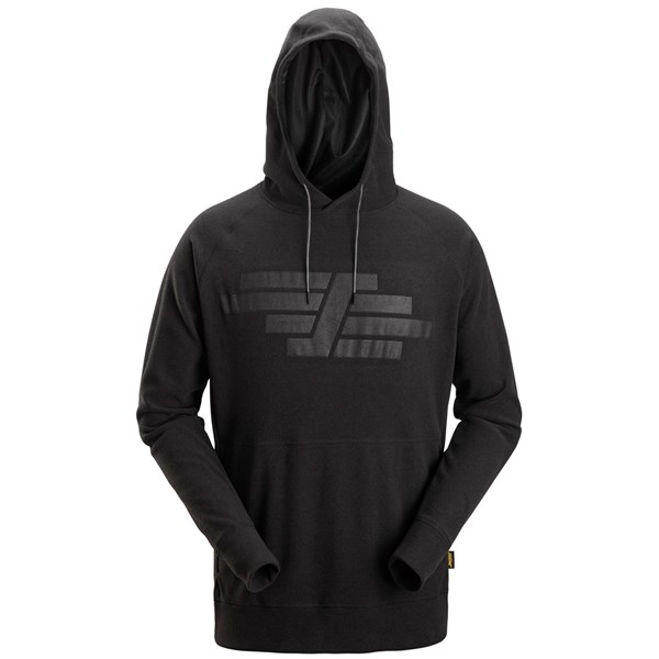 8075 Allround Polartec Terry Hoodie Zwart