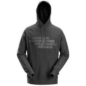 8075 Allround Polartec Terry Hoodie Staal Grijs