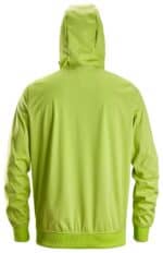 8400 Windblocker Stretch Hoodie met Halve Rits Limoen
