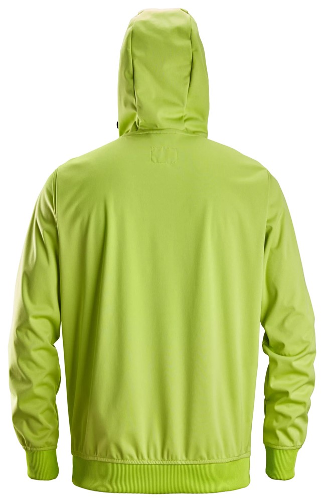 8400 Windblocker Stretch Hoodie met Halve Rits Limoen