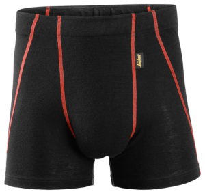 9464 Wollen Boxershort Zwart