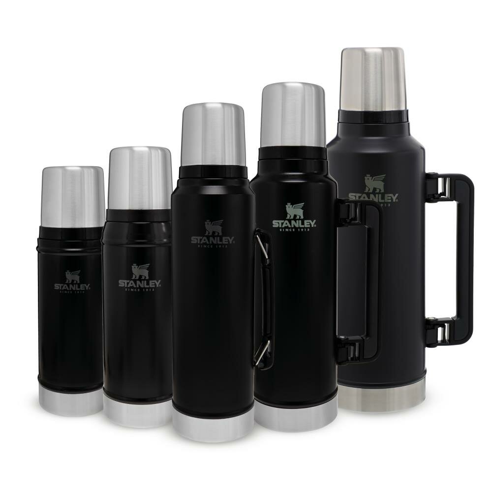 Legendary Classic Bottle Thermos 0.75L Zwart