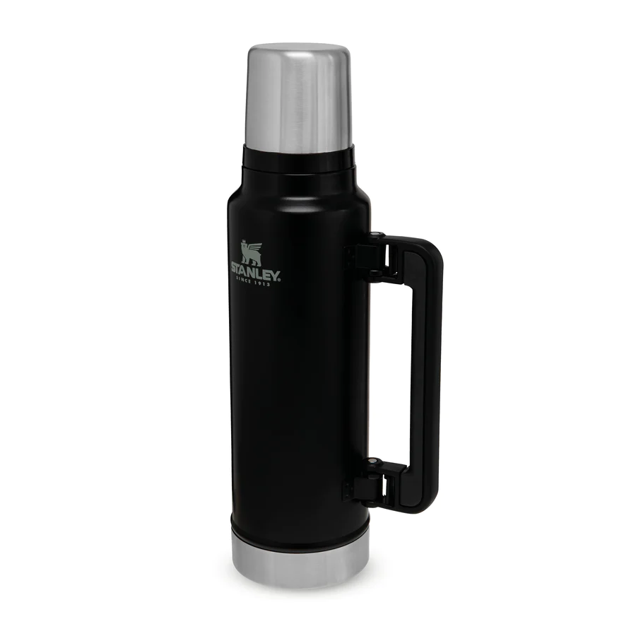 Legendary Classic Bottle Thermos 1,4L Mat Zwart