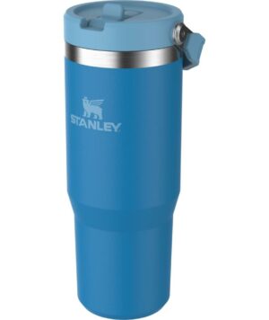 The IceFlow Flip Straw Tumbler 0.89L Azure